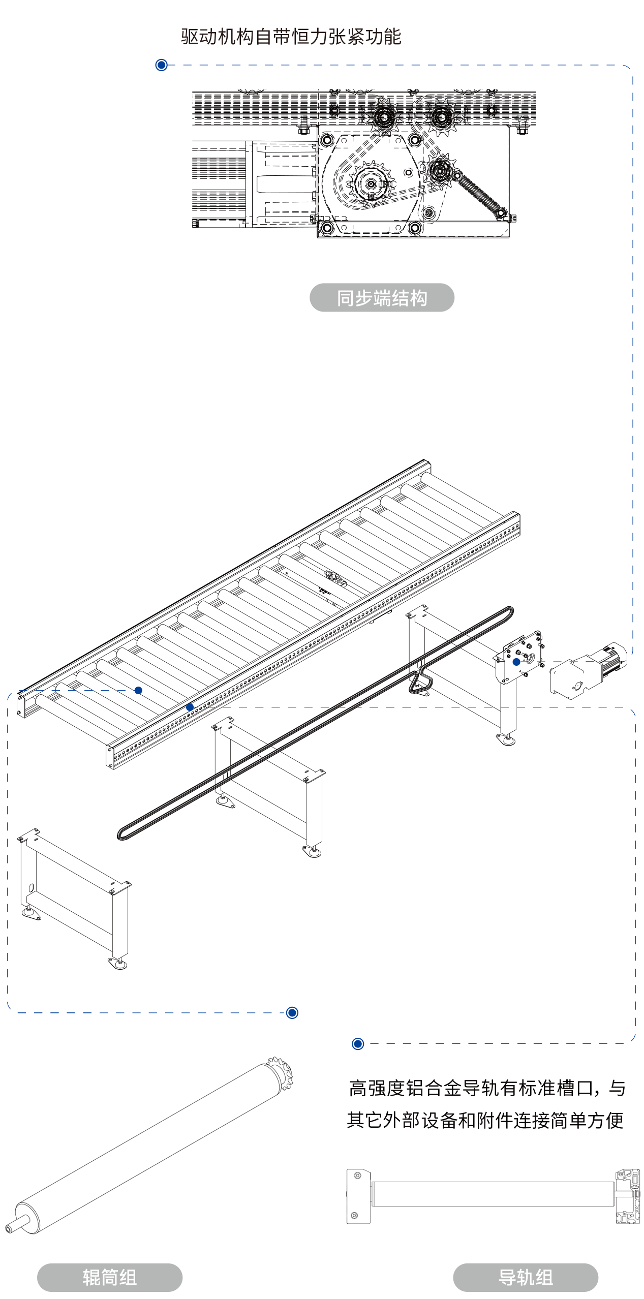 GTL01系列  辊筒输送线 product image